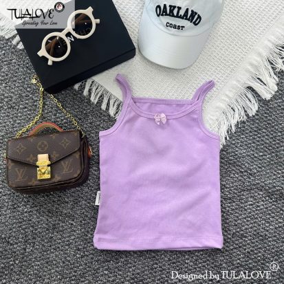 Alternative view of Áo 2 Dây Vải Zip Form Ôm Nơ Nhí