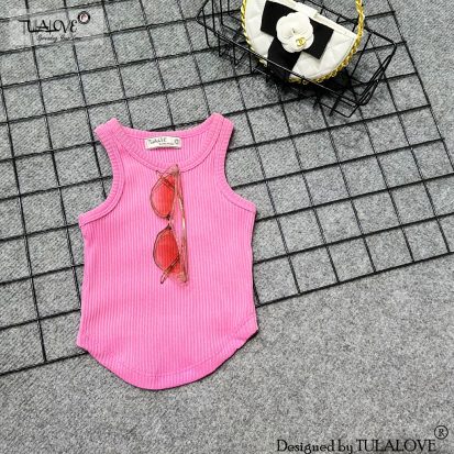 Alternative view of Áo Sát Nách Lượn Tôm Vải Thun Tăm