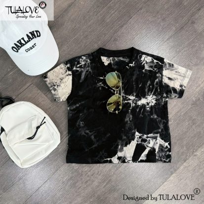 Alternative view of Áo Phông Loang Vải Cotton Khô