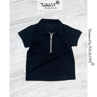 Alternative view of Áo Polo Bé Trai Khóa Ngực