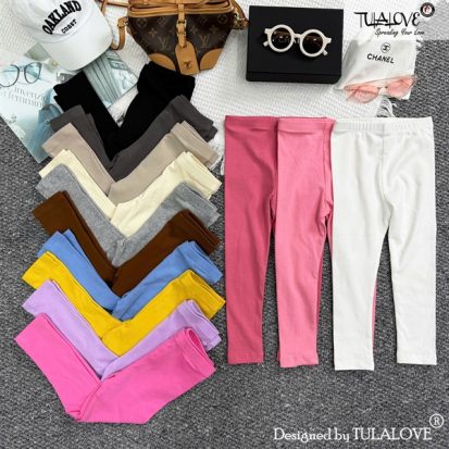Legging Dài BG Vải Zip Thường