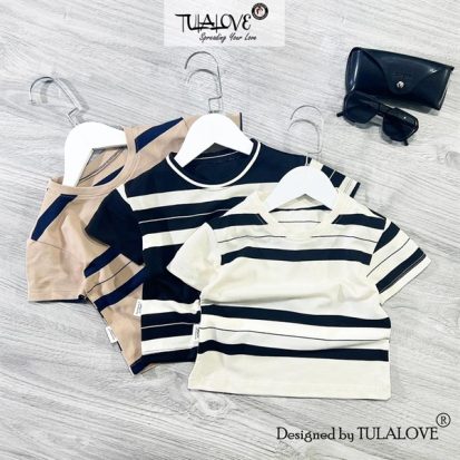 Áo Phông Kẻ Bé Trai