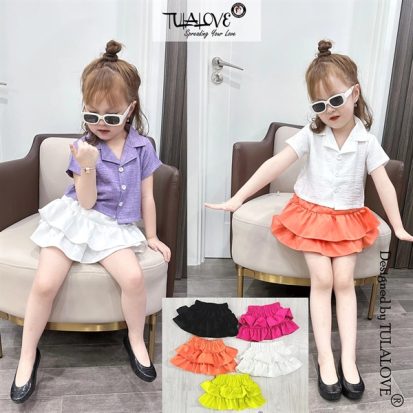 Chân Váy Xòe 2 Tầng