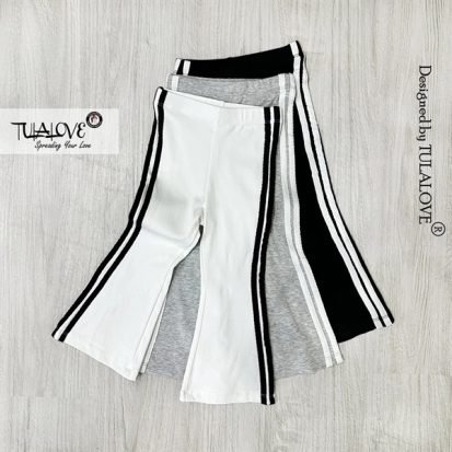 Quần Loe Dài Lé Vải Zip