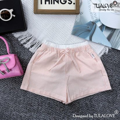 Alternative view of Quần Short Oxford Kẻ