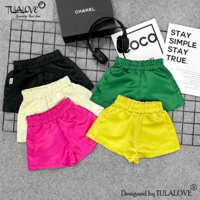 Short Phồng Bé Gái Vải Tafta
