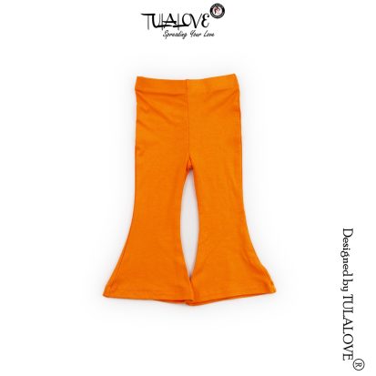 Alternative view of Quần Loe Dài Màu Trơn Vải Zip