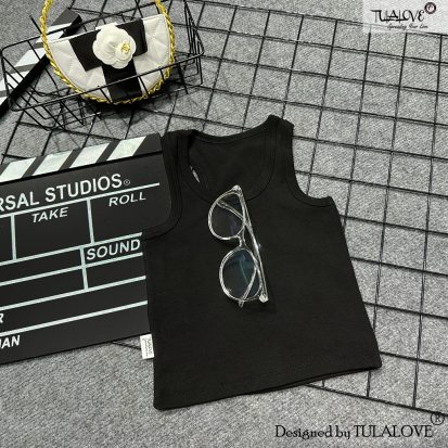 Alternative view of Áo 3 Lỗ Bé Gái Vải Zip