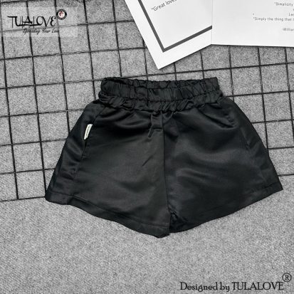 Alternative view of Short Phồng Bé Gái Vải Tafta