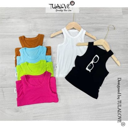 Áo 3 Lỗ Bé Gái Vải Tăm Lạnh