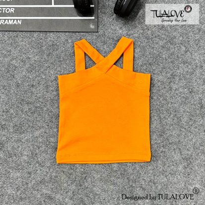 Alternative view of Áo 2 Dây Chéo Vải Zip