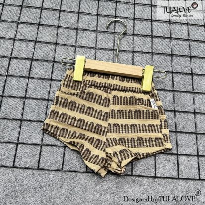 Alternative view of Short Bé Gái Họa Tiết MiuMiu