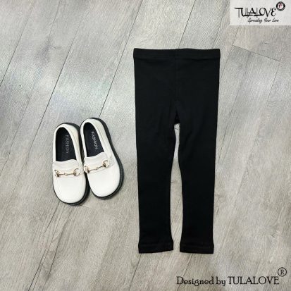 Alternative view of Legging Dài Thun Zip Lông