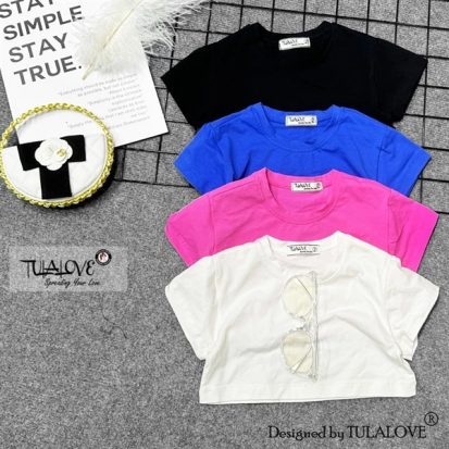 Áo Croptop Rộng Cotton 4C