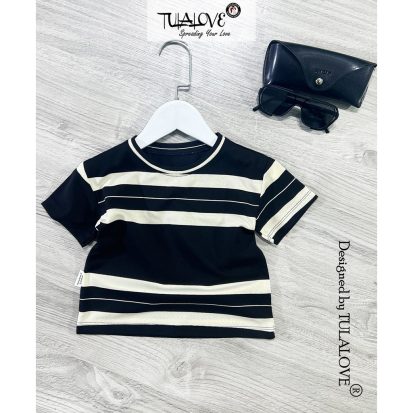 Alternative view of Áo Phông Kẻ Bé Trai