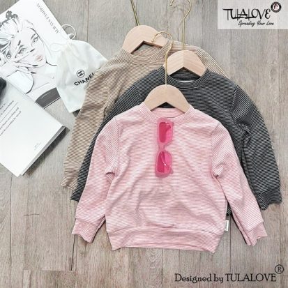 Áo Dài Tay Bo Gấu Vải Nỉ Tăm