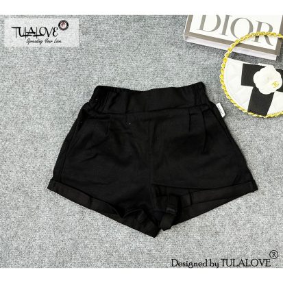 Alternative view of QUẦN SHORT KAKI BÉ GÁI 4 MÀU